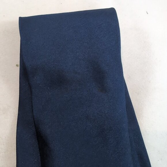 Arrow Trump 2 Set 100% Silk Tie Men's Neck Blue Geometric Pattern Solid - Picture 12 of 12